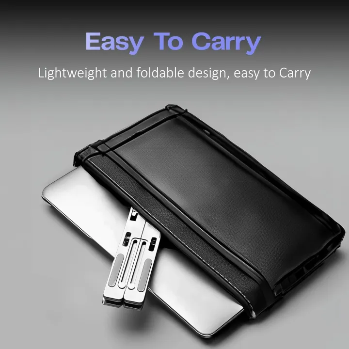 Laptop%20Stand%20Creative%20Folding%20Storage%20Bracket%20for%2010-17%20inch%20Tablets%20Notebook%20Laptop%20Premium%20Quality%20in%20Plastic%20-%20Image%204