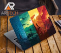 Creative Manipulation Premium Laptop Sticker AR-5525. 