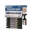 GXin G-213B Black Refillable Whiteboard Marker - 1 Box (12pcs).