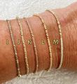Shinus Tiny Bead Bracelets 2024 New Delicate and Elegant Chain Minimalist Best Friend Gift Boho Jewelry For Women Men.