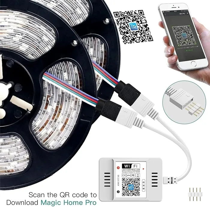 Wifi%20Rgb%20Strip%20Light%20Controller%20With%20Smart%20App%20Control%20For%20Rgb%20Strip%20Lights%20-%20Strip%20Light%20-%20Rgb%20Light%20-%20Image%203