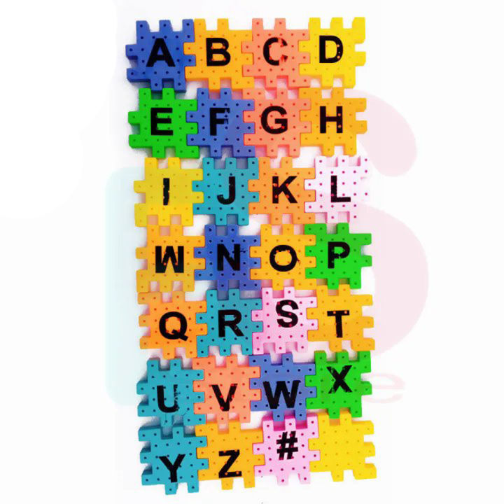 Blocks for kids Blocks set ABCD Letter blocks | Daraz.com.bd