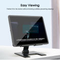 Doomhot Tablet Stand Stable Tablet Holder Universal Folding Desktop Tablet Computer Holder Portable Foldable Adjustable Angle Carbon Steel Tablet Phone Stand Tablets Computers Under 15 Inches.
