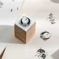 Panda Online See All Green Series of Creative Simple  Basic Printing Painting Material Seal  Diy Handmade Crafts Scrapbooking. 