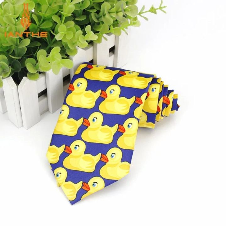 New How I Met Your Mother Ducky Tie Rubber Duck 8cm Necktie Ties Yellow ...