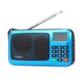 Rolton W405 FM Digital Radio Portable USB Wired Computer Speaker HiFi Stereo Rece-iver W/ Flashlight Display Support TF Music Play.