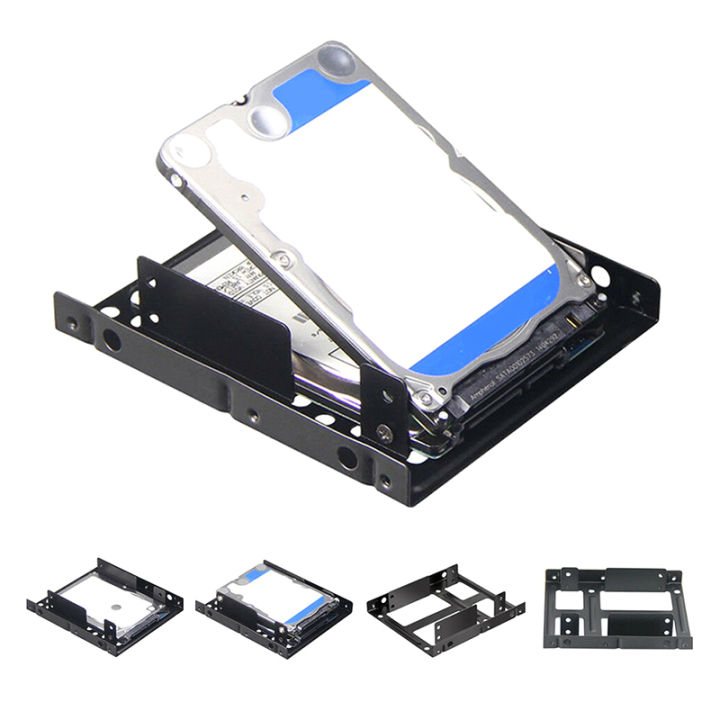 2.5 inch to 3.5 inch SSD Solid Hard Drive Bay Tray Mounting Bracket ...