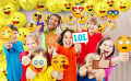 Yellow Emoji Balloons with Playful Face Expressions - Set of 25 for Anniversaries, Birthdays, Baby Showers, Valentine's Day, Home, Restaurants, Showrooms, and Events Accessories. 
