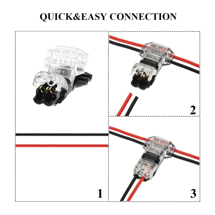 15%20Pcs%203%20Way%202%20Pin%20Wire%20Connectors%20Low%20Voltage%20Universal%20Compact%20-%20Image%203