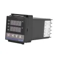 Digital PID Temperature Controller, REX-C100 Thermostat Temperature Controller Regulator, 100-240 V, Relay Output, 1500VAC, 14 Bit. 