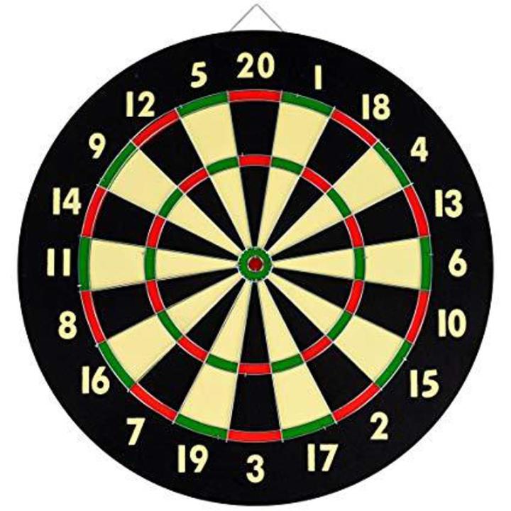 Black And White Dart Board 15"