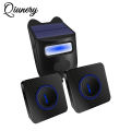 Solar Driveway Alarm Included 2 Receiver 1 Sensor Weatherproof Home Security Alert System For 300m Long Range. 