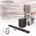JBL Bar 1000 Pro,True Dolby Atmos,DTS:X,MultiBeam,Wireless Subwoofer,HDMI eARC 880 W Bluetooth Soundbar with Free Delivery. 