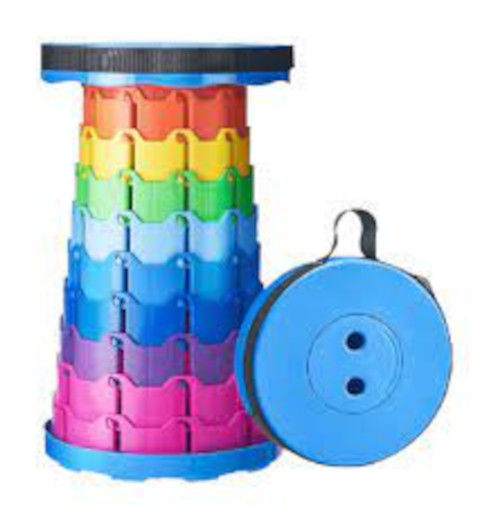 Folding Retractable Stool Outdoor Safe Stable Folding Camping tool