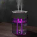 Personal Air Humidifier Desk Humidifier USB Recharge Fragrances Portable LED Night Lights Mute Large Capacity 3L Mist Sprayer for Dorm. 