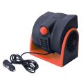 HX-T302 DC 24V 7W Portable Vehicle Cooling Fan Low Noise Silent Cooler Air Conditioner, 2 Speeds Adjustable, Random Color Delivery. 