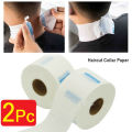 2 Protection Paper Strips Hairdressing Collar Stretchy Neck Covering Paper Towel for Hairdressers and Barbers Household. 