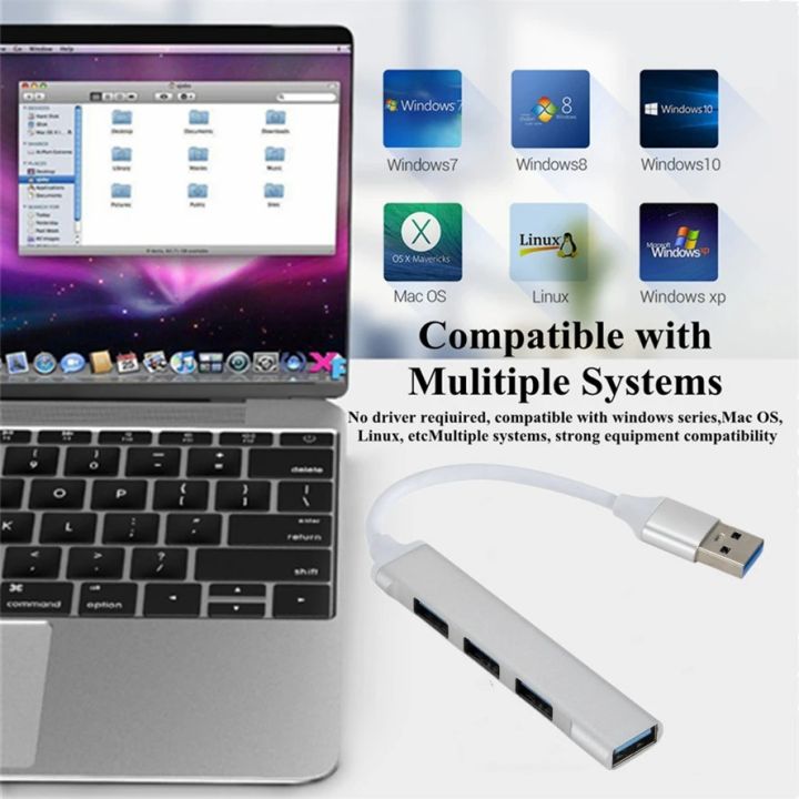 USB%20Type%20C%20Hub%204Port%20Adapter%20USB%203.0%20Multi%20Splitter%204%20in%201%20Docking%20Station%20UltraSlim%20SuperSpeed%20Aluminum%20For%20Computer%20Laptop%20PC%20-%20Image%206