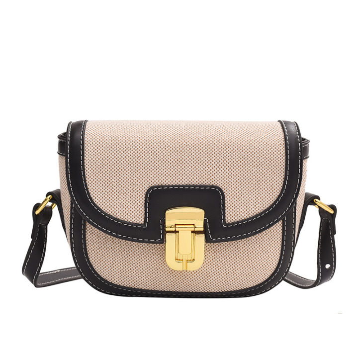 2024%20New%20Korea%20ins%20niche%20contrast%20one-shoulder%20crossbody%20saddle%20bag%20Trendy%20retro%20versatile%20underarm%20bag%20for%20girls%20-%20Image%206