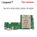 New Charging Dock Flex Cable USB Charger Port Board Plug Plate For Lenovo Tab M10 X505 X505L X505X TB-X505F Sim Reader Connector. 