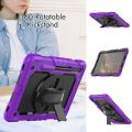 For Samsung Galaxy Tab S8 11 inch SM-X700 Silicone + PC Tablet Case(Orange+Black).