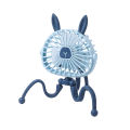 USB Chargeable Fan Baby Stroller Bed Fan Mute Retractable Fan with Clip Variable Portable Octopus Mini Fan Office Desktop Fan. 