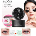 SADOER Bamboo Charcoal Rose Nourishing Improve Dark Eye Circles Eyes Mask Patch Pads Dark Circle Remover. 