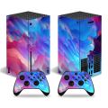 Skin Sticker Decal Cover for Xbox Series X Console and 2 Controllers Xbox Series X Skin Sticker Vinyl.