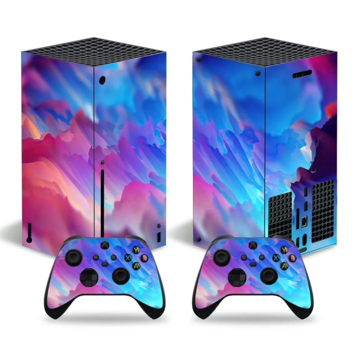 Skin%20Sticker%20Decal%20Cover%20for%20Xbox%20Series%20X%20Console%20and%202%20Controllers%20Xbox%20Series%20X%20Skin%20Sticker%20Vinyl%20-%20Image%204