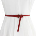 Fashion Knot Belts Soft Knotted Strap Belt Long Dress Accessories Lady Waistband.