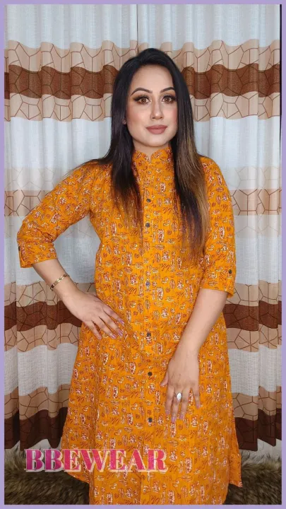 Exclusive%20Designed%20Long%20Kurti%20High%20Neck%20Pocket%20Cotton%20Screen%20Print%20Trending%20and%20Comfortable-%20Comfortable%20And%20Stylish%20-%20Premium%20Quality%20-%20Image%203