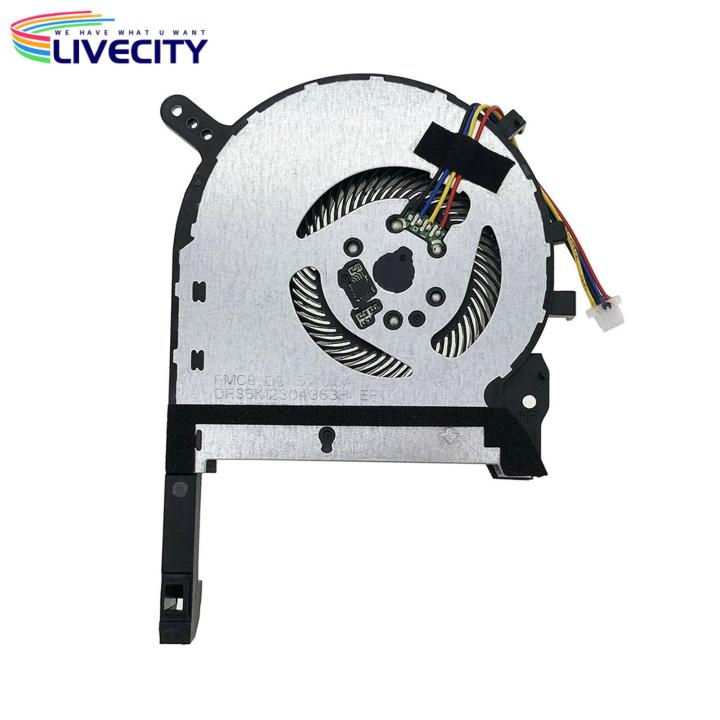 Cpu Cooling Fan Silent Laptop Cooling Fan for Tuf Gaming Fx505 Series Fast Heat Dissipation No Noise Cpu Gpu Cooler