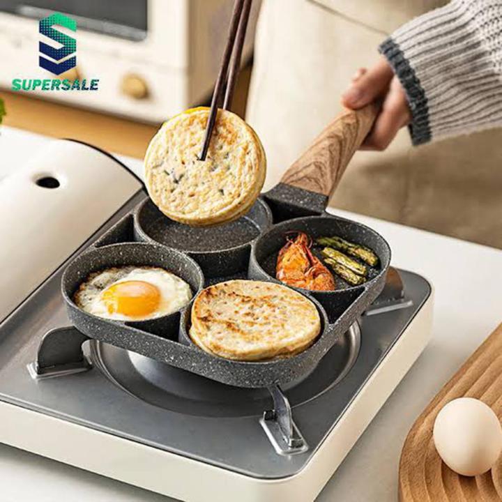 4 Division Non Stick Breakfast Frying Pan