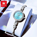 Olevs 5670 Stainless Steel Analoge Wrist Watch For Women.