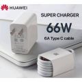 Max 66W Huawei Super Fast Type C Quick Charger Adapter with Type C Cable. 