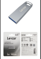 Lexar JumpDrive M35 64GB USB 3.0 Silver Pen Drive. 