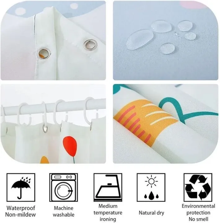 Waterproof%20Shower%20Curtain%20With%2012%20Rings%20For%20Bathroom%20Toilet%20-%20Image%204