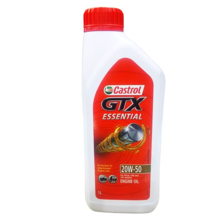 Castrol GTX Essential 20W-50 Engine Oil (1Liter)
