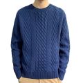 Cable Knit Sweater Men Autumn Winter Tops Men Casual Clothes Crewneck Chunky Knit Cardigan Men Pullover Sweaer Knitted Shirts. 