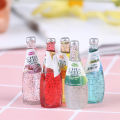 【Hottest Trends】 5Pcs 1/12 Miniature food mini fruit drink model for dollhouse kitchen toys ZH. 