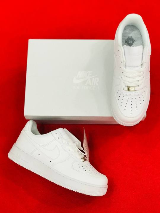 Men's Nike Air Force 1 Triple White