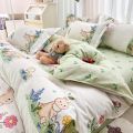 New Tulip Duvet Cover Girl's Quilt Cover Flower 3d Bedding Set Vivid With Pillowcase Luxury Home Textiles For Adults King Size. 