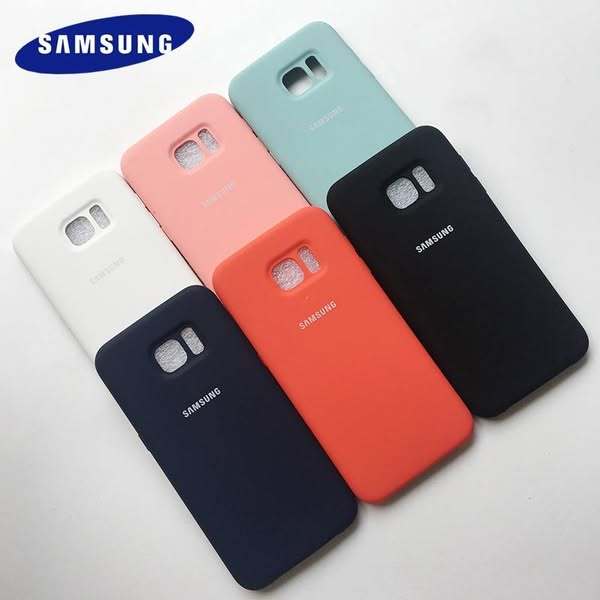 For Samsung Galaxy S7 , S7 Edge Box Silicone Soft Back Covers Camera Protective Flexible Mobile Phone Cases