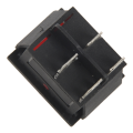 4 Pin DPST ON/OFFSnap-4 x Rocker Switch-Black & Red. 
