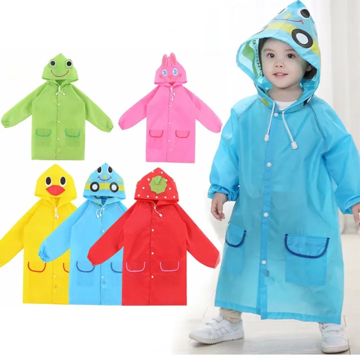 1PCS%20Children's%20cartoon%20raincoat%20Korean%20children's%20rain%20gear%20Cute%20baby%20poncho%20household%20goods%20playground%20Songkran%20Festival%20-%20Image%204