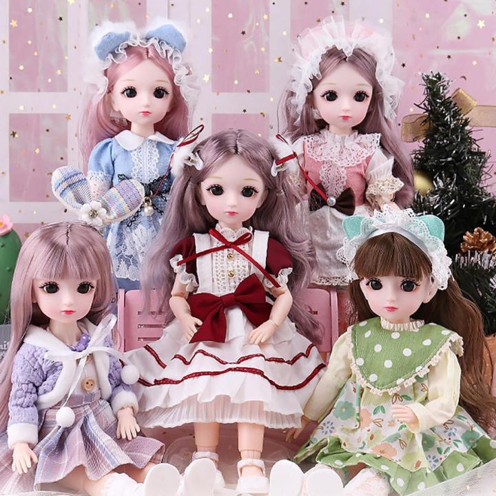 30cm Doll ( option B) or Dress Up Clothes ( option A) Accessories Princess Doll 1/6 Bjd Doll Children's Girl Birthday Gift Toys