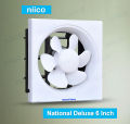 National Deluxe Heavy Duty Exhaust Fan 6 Inch: Enjoy Efficient Airflow and Peace of Mind with a 1-Year Warranty. 