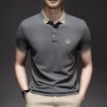 Business Foreign Trade Shirt Men's Polo Shirt New Summer Lapel Short Sleeve T-Shirt Casual Men's Top Source Factory. 