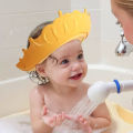 Baby Crown Bath Shower Cap Adjustable Eye Protection Shampoo Visor Xierbao 9366. 