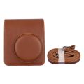 Camera protective case PU leather adjustable houlder trap uitable for Fuji. 